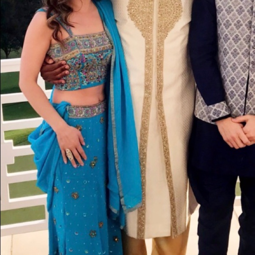 Beautiful Blue Lehenga